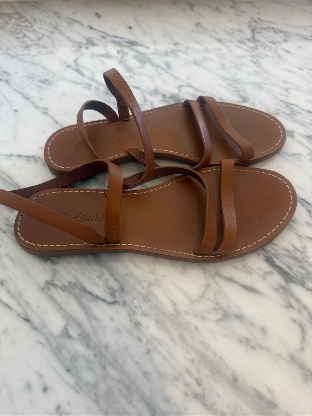 Madewell Boardwalk Ankle Strap Sandal - Tan
